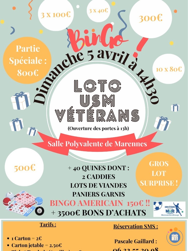Image Loto de l’USM VÉTÉRANS (photo 1)