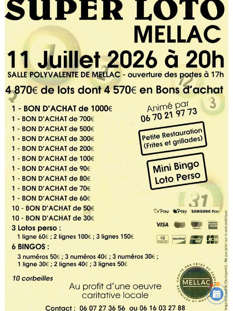 Image Loto de Penlann, pour une cause caricative,animé par René. (photo 1)