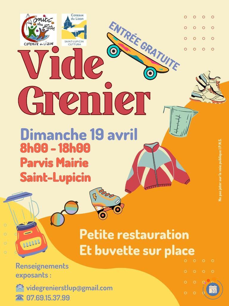 Image Vide-Grenier de St-Lup (photo 1)