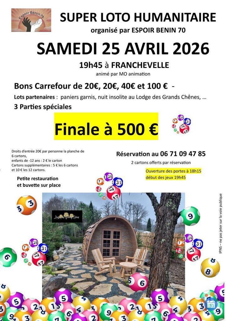 Image Super Loto humanitaire (photo 1)