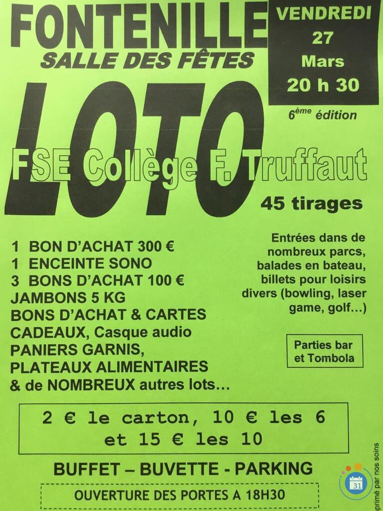 Image Loto Collège F Truffaut Chef Boutonne (photo 1)