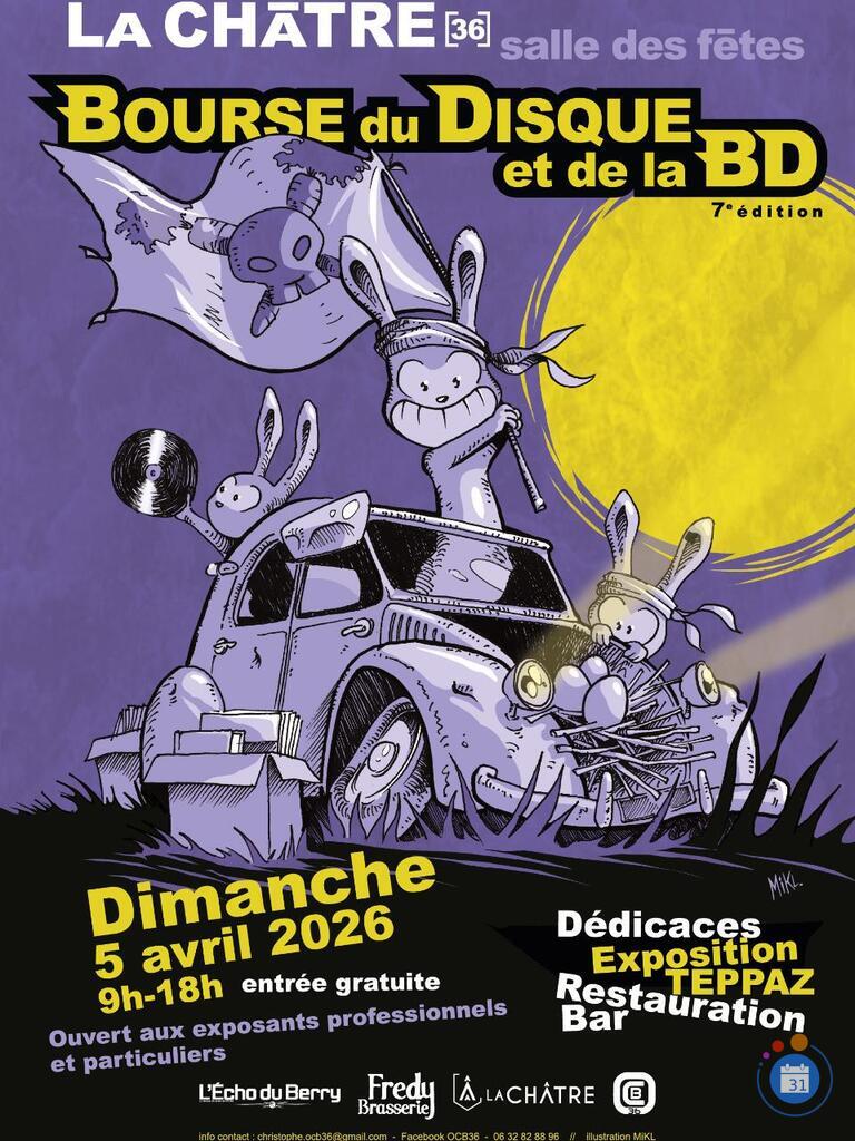 Image 7e Bourse du Disque et de la BD de La Châtre (photo 1)