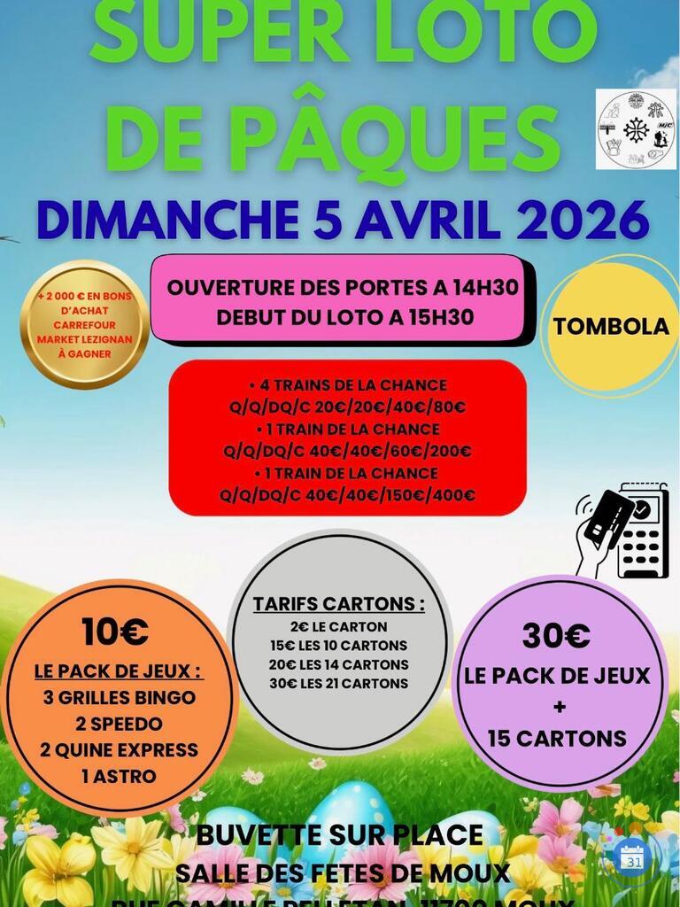 Image Loto multiassociatif mouxois de pâques (photo 1)