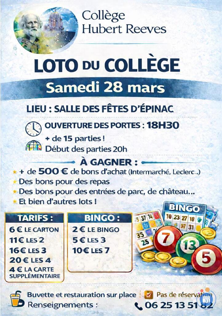 Image Loto du collège Hubert Reeves (photo 1)