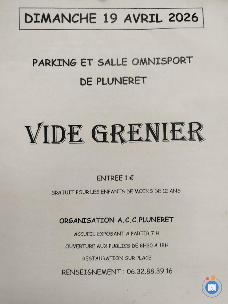 Image Pluneret - Grand vide grenier. (photo 1)