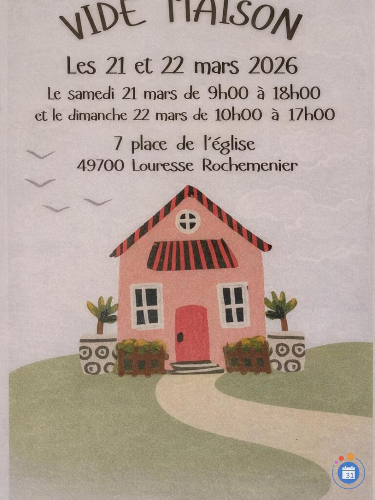 Image Vide maison 7 place de l'église louresse rochemenier (photo 1)