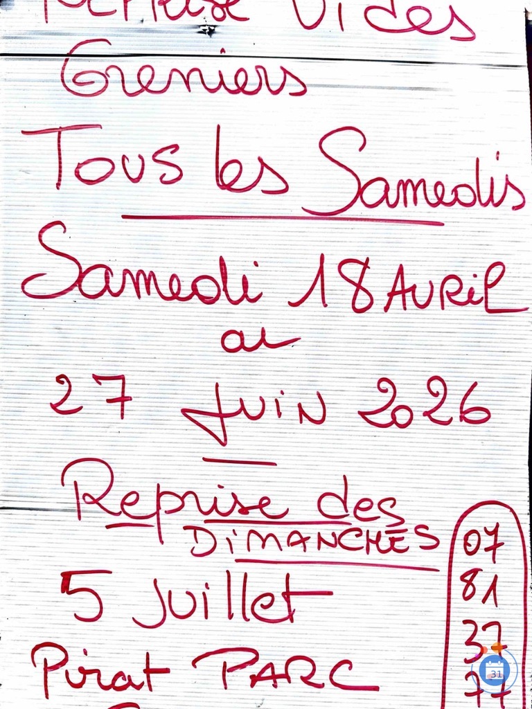 Image Vide grenier pirat parc (photo 1)