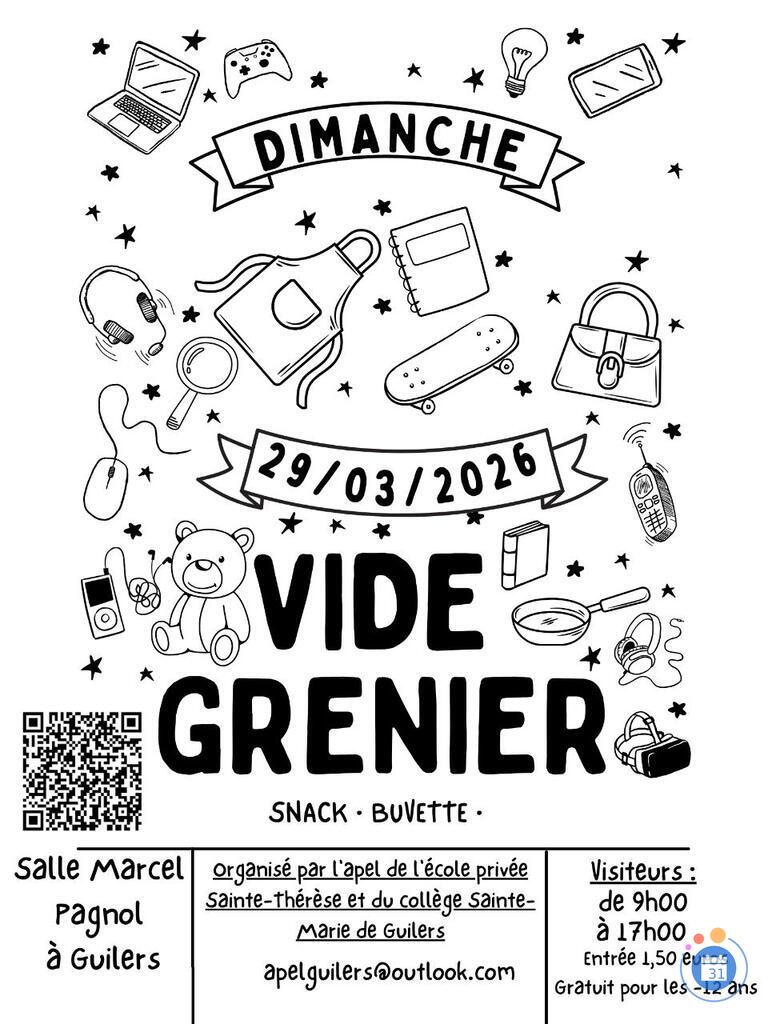 Image Vide Grenier de l'école Sainte-Thérèse et du collège (photo 1)