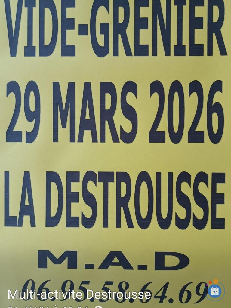 Image Vide-grenier MAD (photo 1)