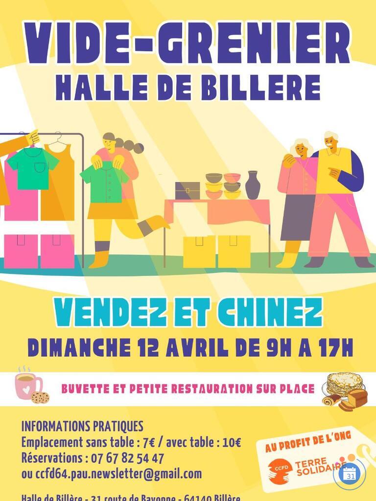 Image Vide grenier du CCFD-Terre Solidaire Pau Béarn (photo 1)