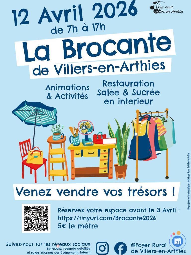 Image La Brocante de Villers en Arthies (photo 1)
