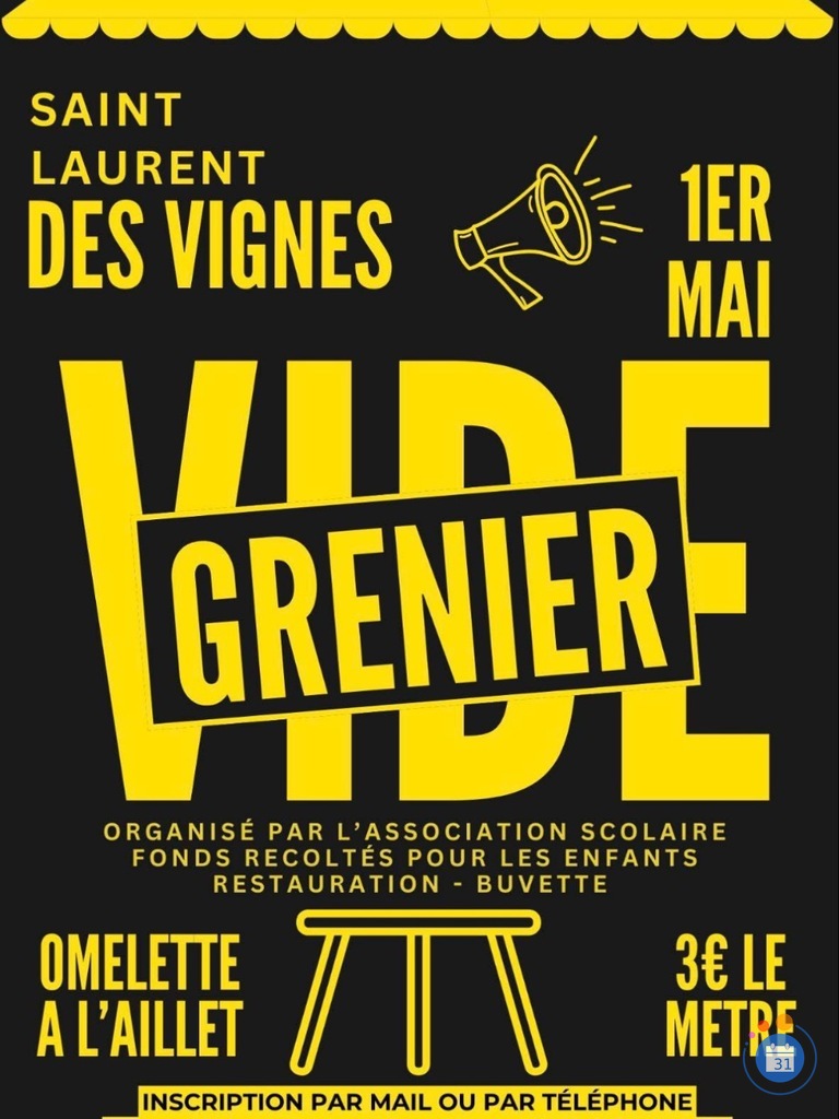 Image Vide grenier 01 Mai (photo 1)