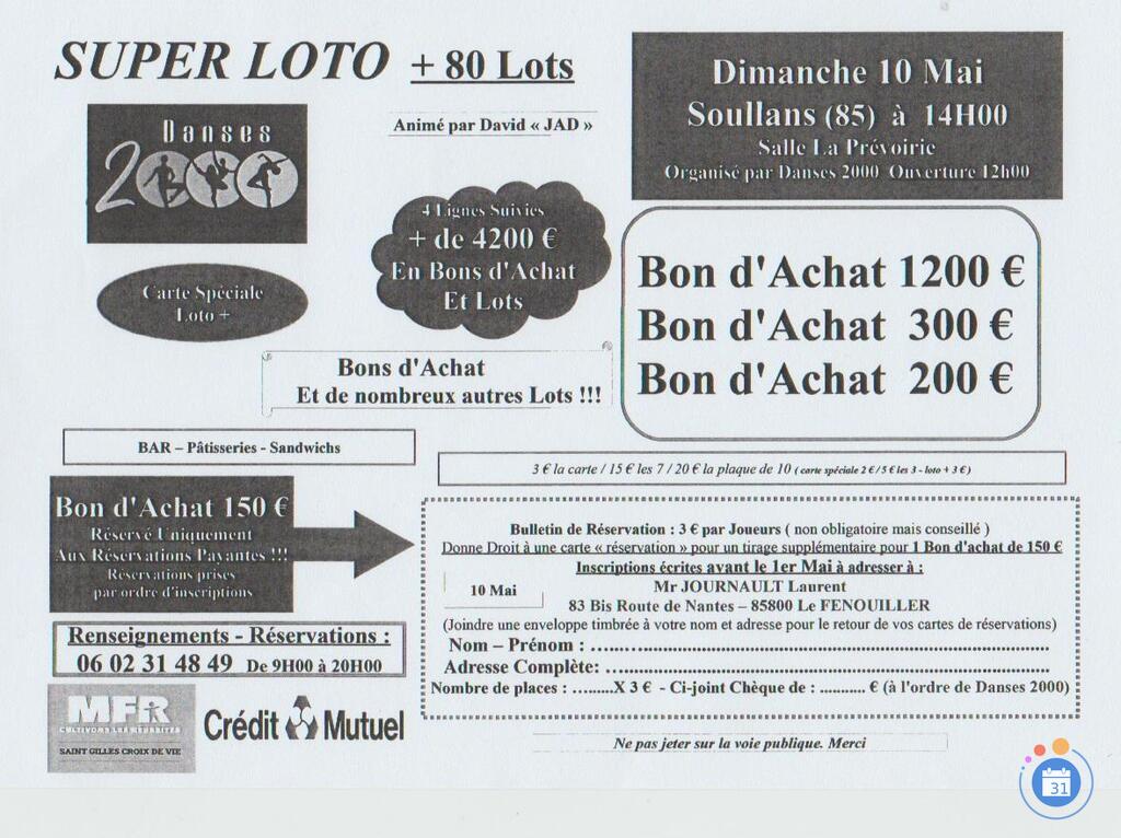 Image SUPER LOTO animé par David jad (photo 1)