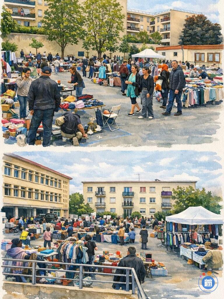 Brocante de l'École Frédéric Joliot-Curie