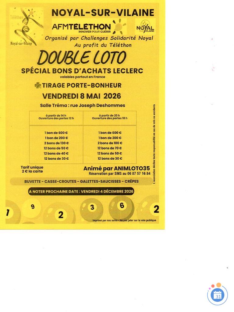 Image 2 lotos Animé par ANIMLOTO35 Bernard (photo 1)