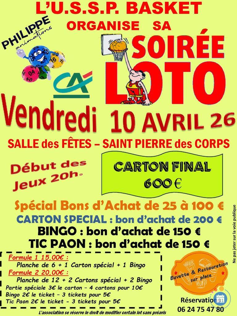 Image Super loto basket st pierre anime par philippe animation (photo 1)