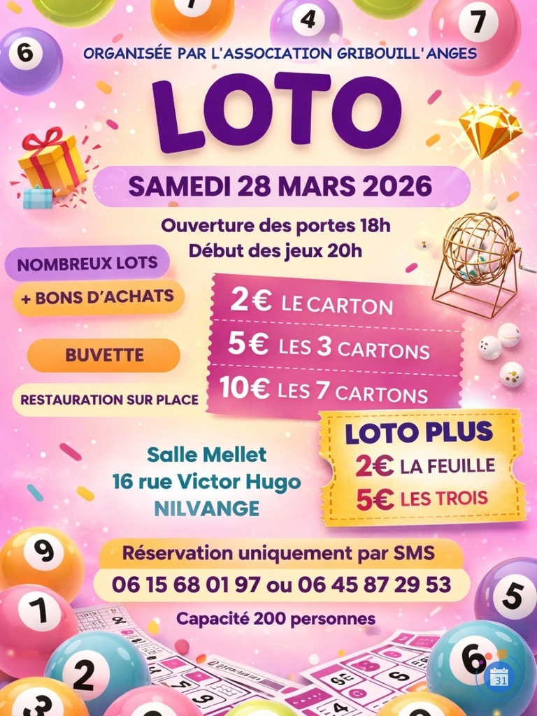 Image Loto A.P.E Gribouill’anges (photo 1)