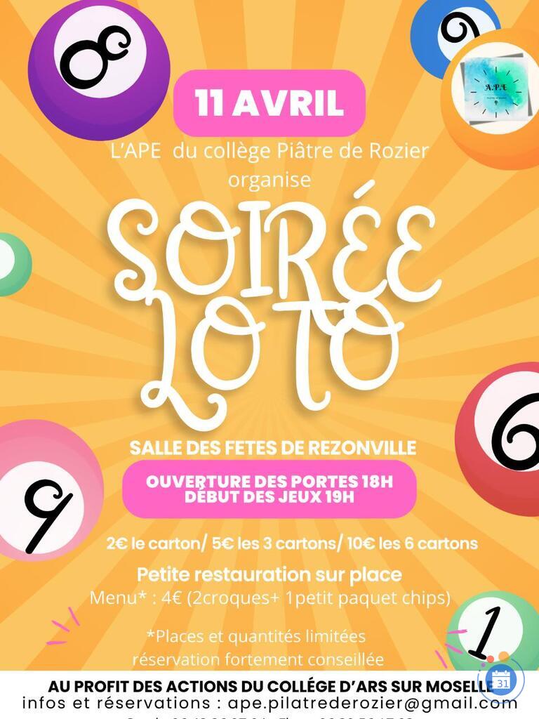Image Loto de l'ape du college pilatre de rozier (photo 1)