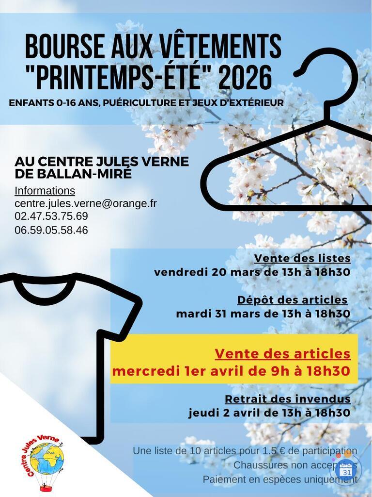 Image bourse aux vêtements printemps-été jeux extérieur puéricultu (photo 1)
