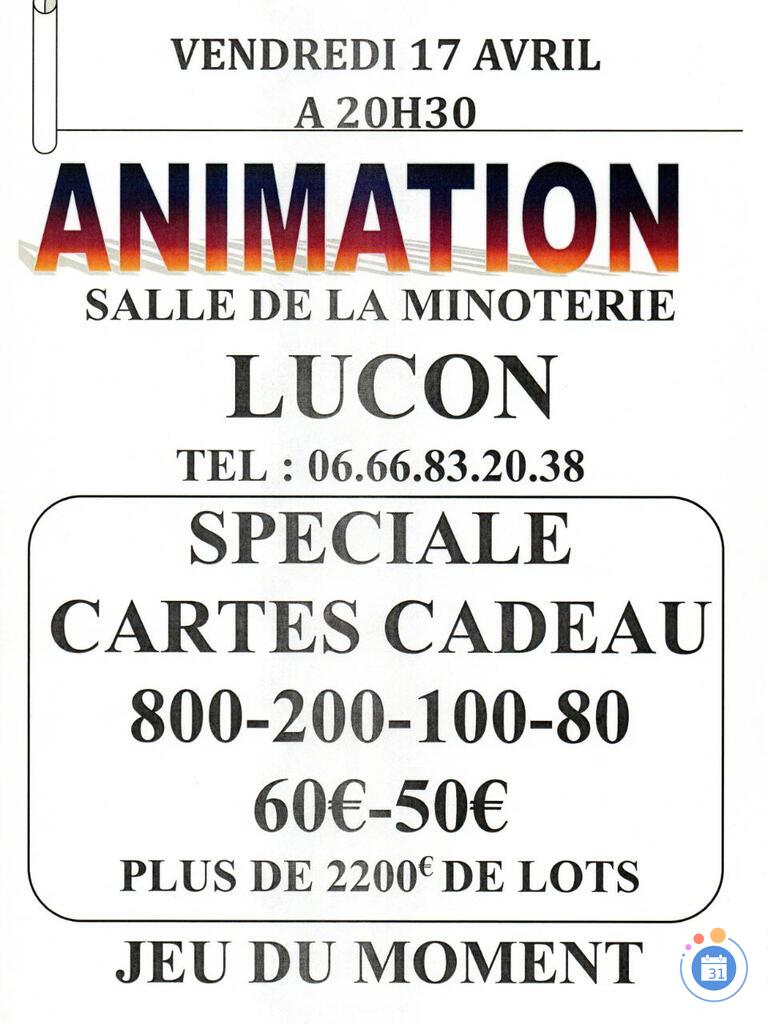 Image Soirée Animation Loto Spéciale Carte Cadeau (photo 1)