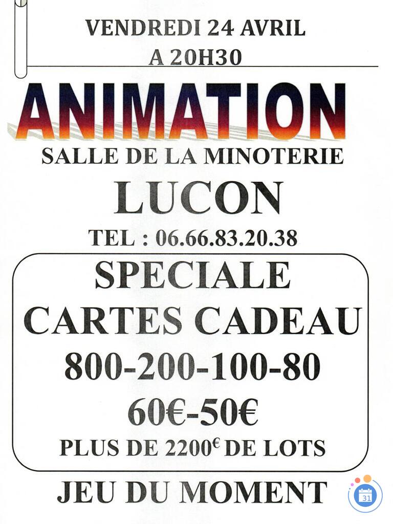 Image Soirée Animation Loto Spéciale Carte Cadeau (photo 1)