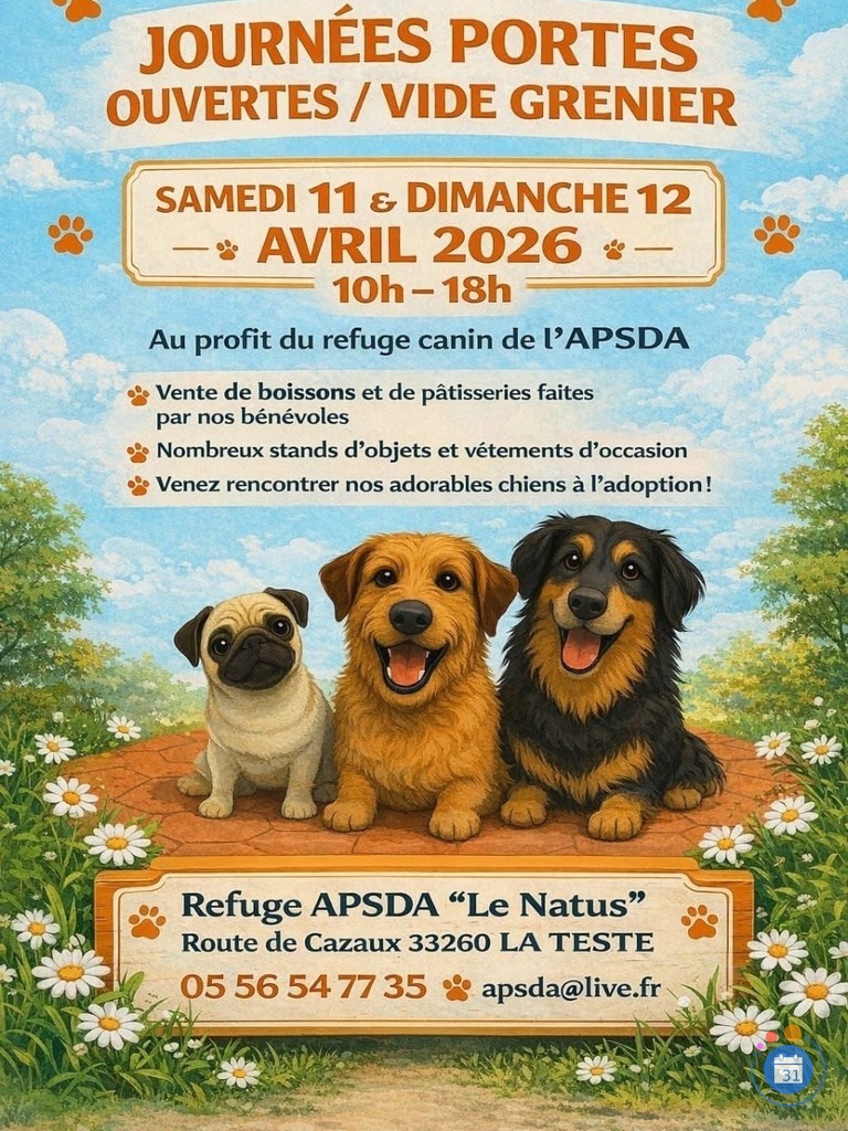 Image Journée porte ouvertes, vide grenier au profit de l’APSDA (photo 1)