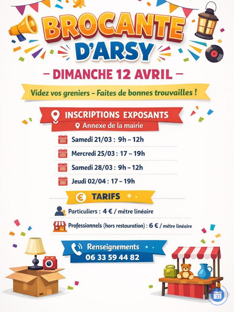 Image Brocante à Arsy (photo 1)