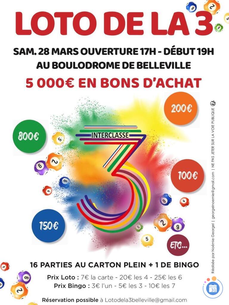 Image Loto interclasse en 3 (photo 1)
