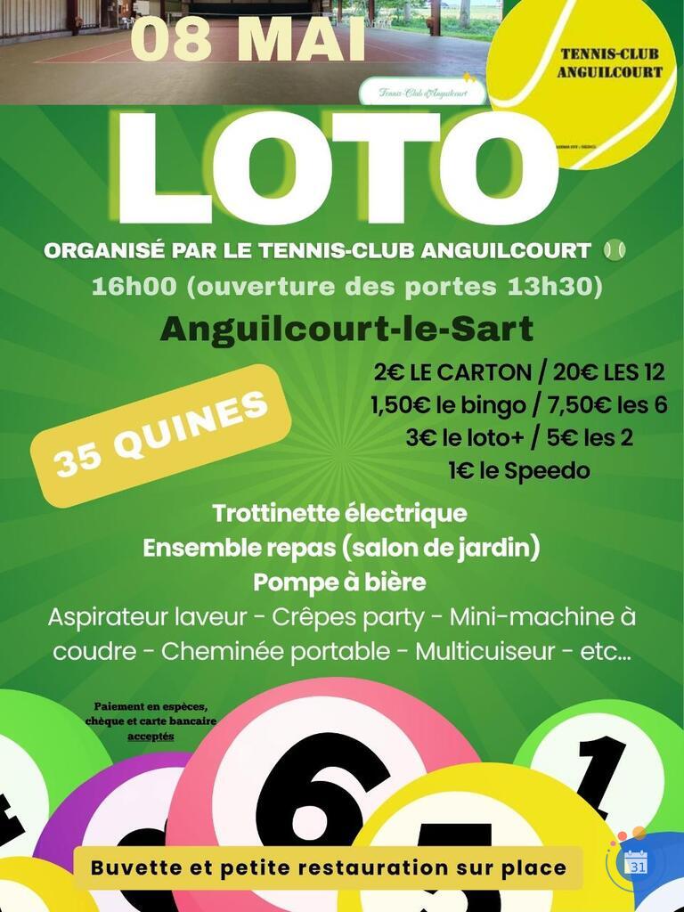 Image Loto d'été organisé par le Tennis-Club Anguilcourt (photo 1)