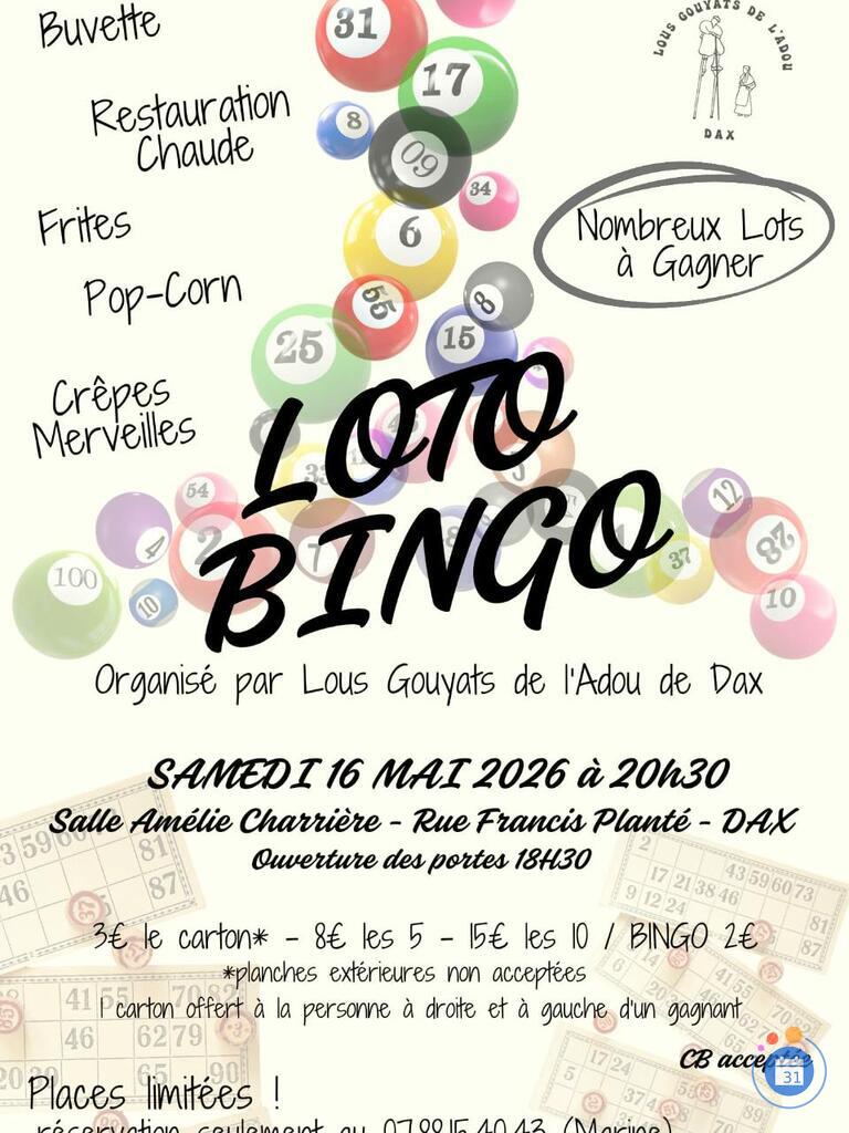 Image Loto bingo annuel du groupe Lous Gouyats de l'Adou (photo 1)