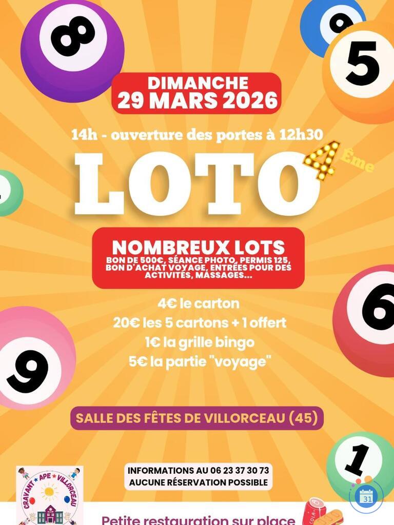 Image Grand loto villorceau (photo 1)