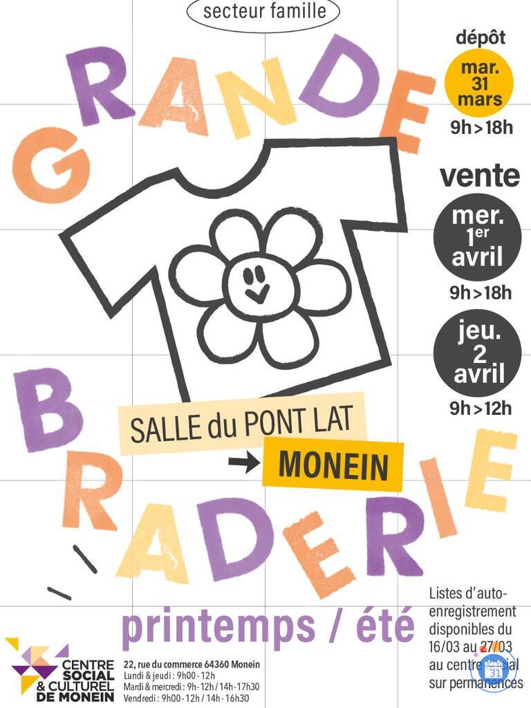 Image Braderie de vêtements Printemps Eté 2026 (photo 1)