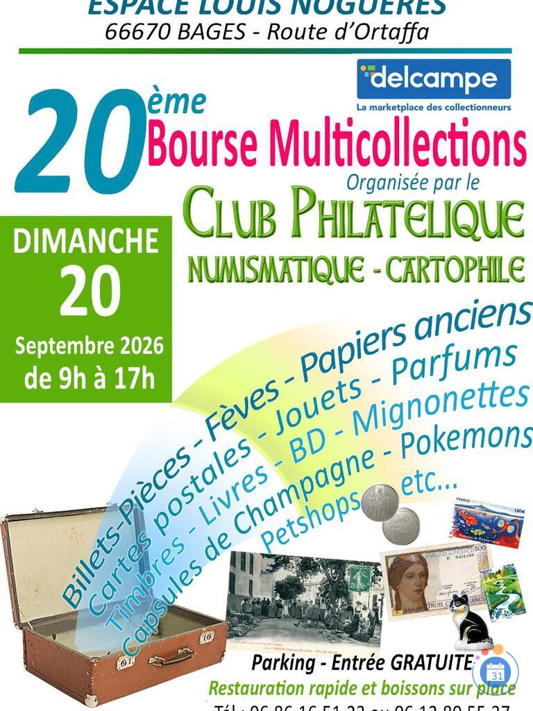 Image 20eme Bourse Multicollections à Bages (66) (photo 1)