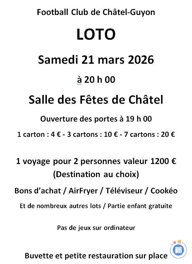 Image Loto fc chatel-guyon (photo 1)