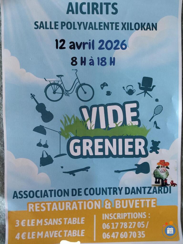Image Vide-grenier - association de danse country Dantzardi (photo 1)