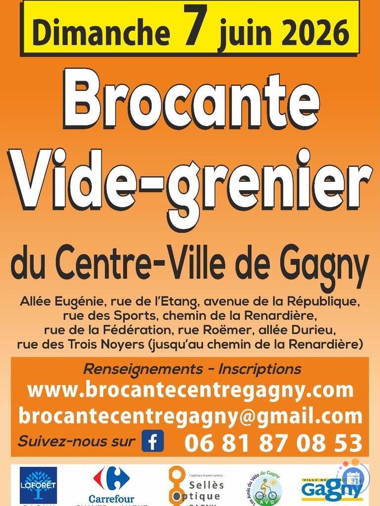 Image Brocante vide-grenier du centre-ville de Gagny (photo 1)