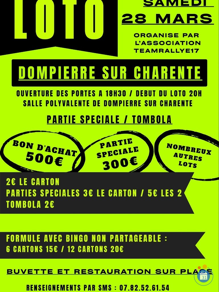 Image LOTO Association TeamRallye17 (photo 1)