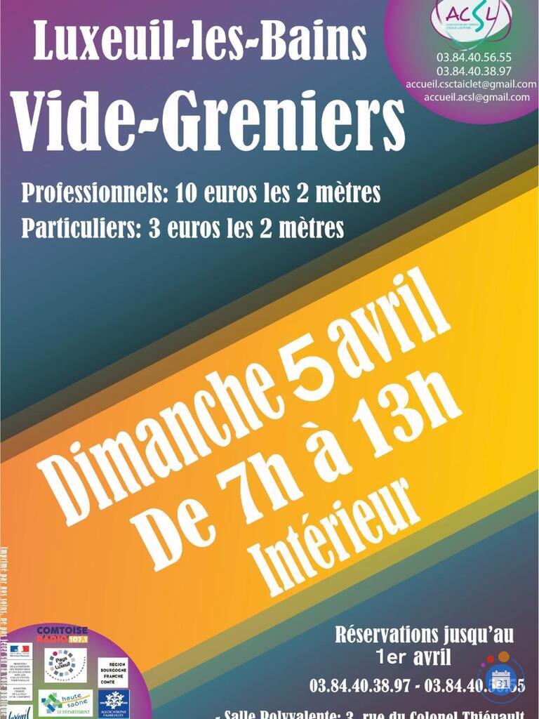 Image Traditionnel Vide-greniers de l'ACSL (photo 1)