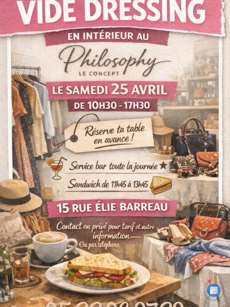 Image Vide dressing au Philosophy (photo 1)