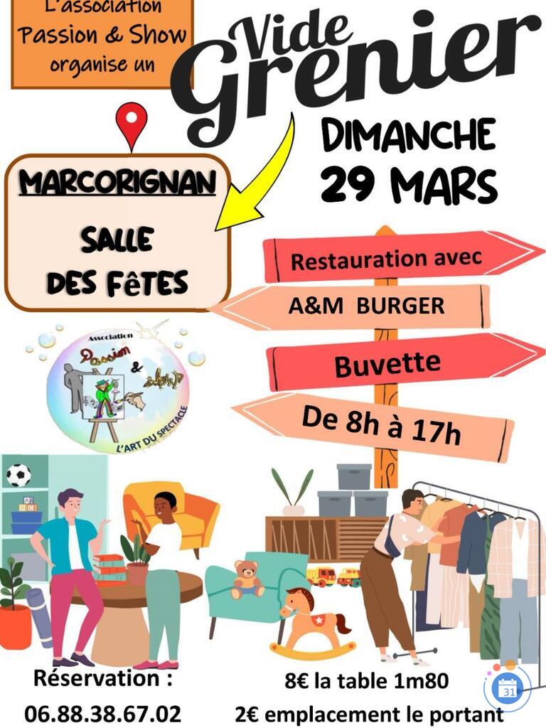 Image Vide grenier à Marcorignan (photo 1)