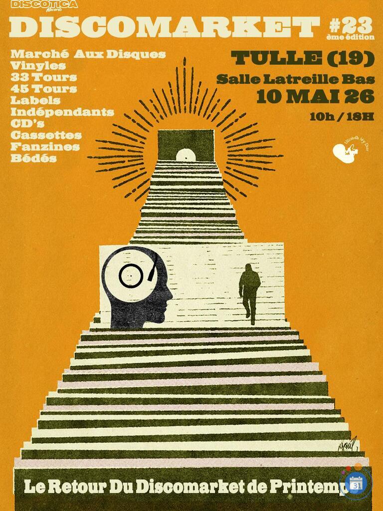 Image DISCOMARKET 23ème Marché Aux Disques De Tulle (photo 1)