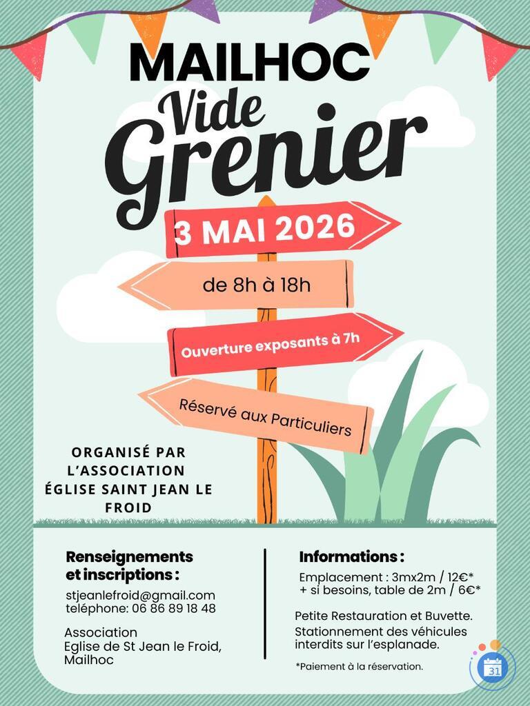 Image vide grenier mailhoc (photo 1)