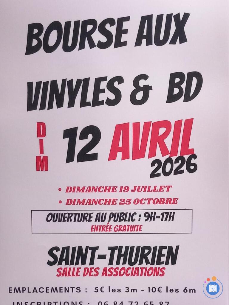 Image Foire aux disques et BD. Livres. CD. K7. (photo 1)