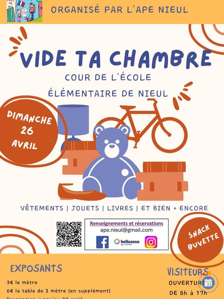 Image Vide Ta Chambre de l'APE Nieul (photo 1)