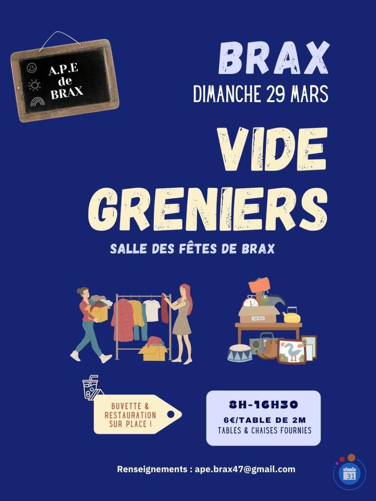 Image Vide Grenier APE BRAX 47 (photo 1)