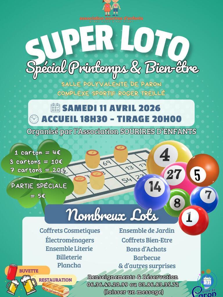 Image SUPER LOTO printemps bien-être (photo 1)