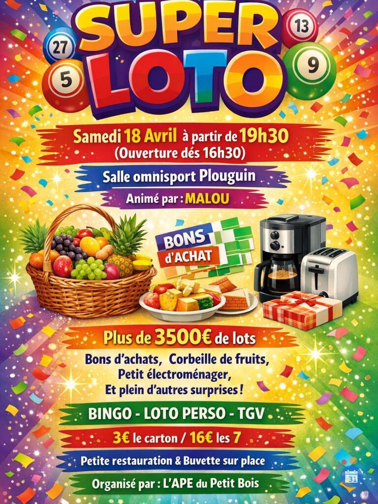 Image Loto de l'APE du petit Bois animé par Malou (photo 1)