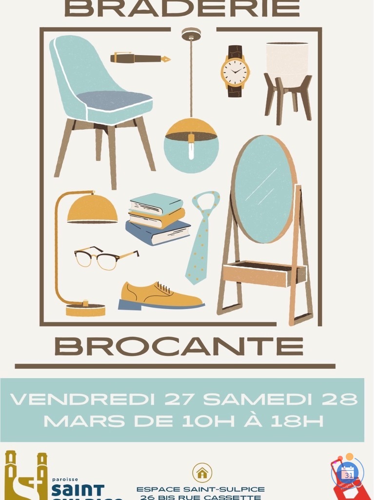 Image Braderie brocante de st sulpice (photo 1)