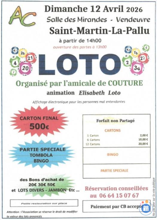 Image LOTO Amicale de Couture animation Elisabeth Loto (photo 1)