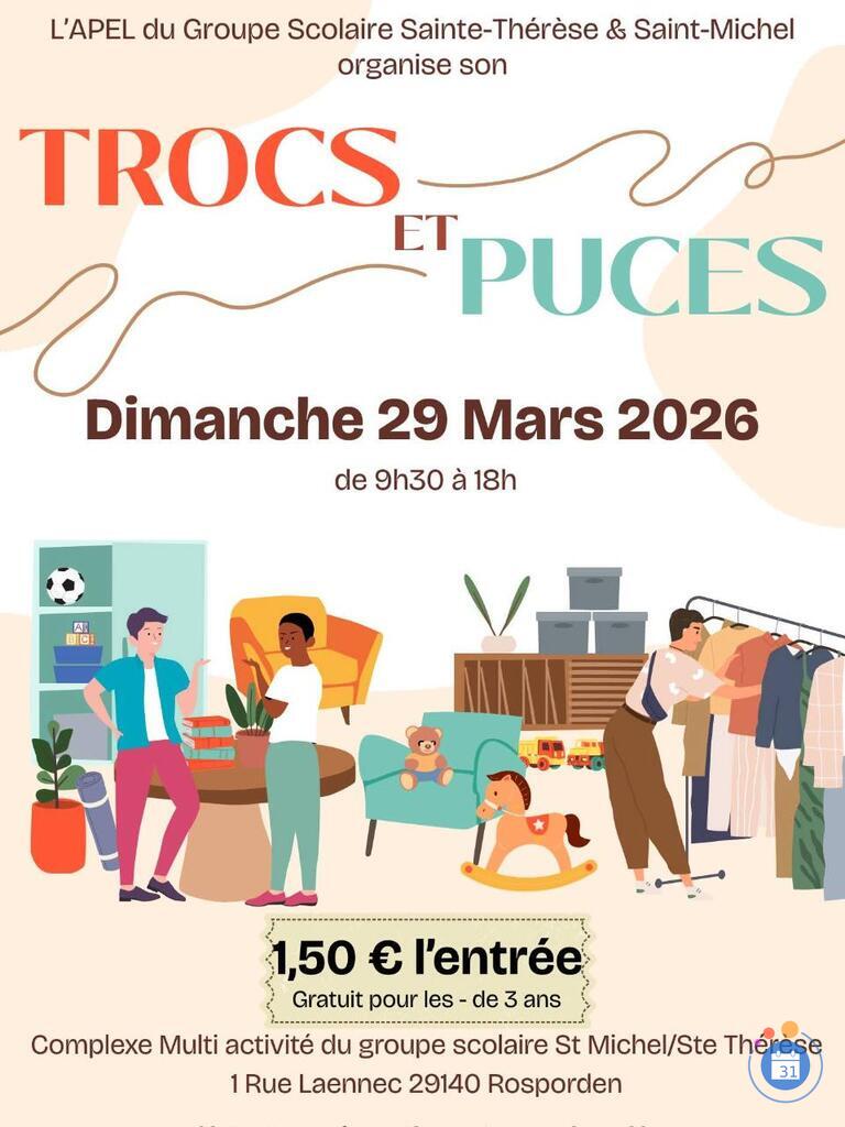 Image Trocs et puces Sainte-Thérèse Saint-Michel (photo 1)